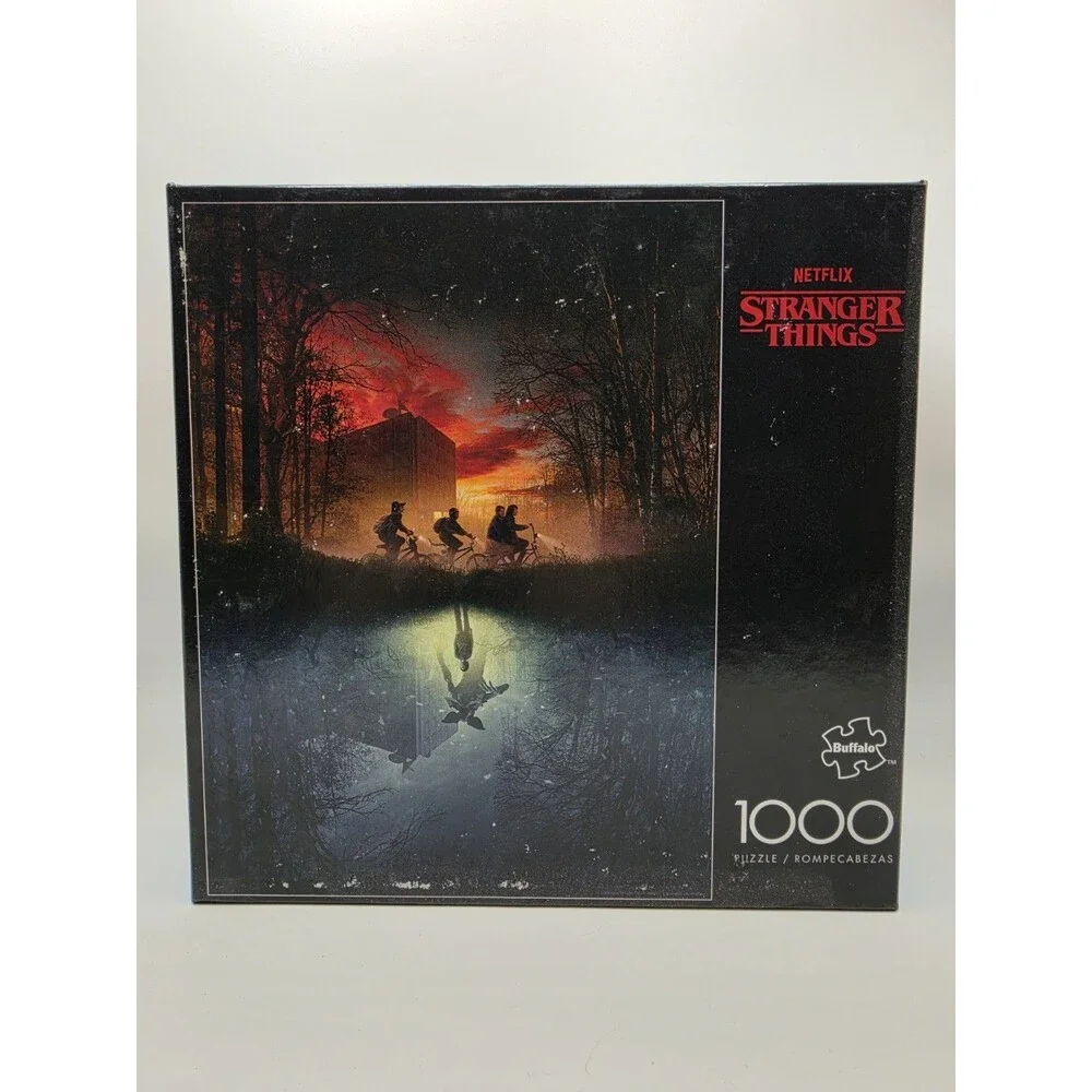 Buffalo Games Stranger Things 1000-Piece Interlocking Cardboard Puzzle